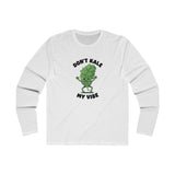 Funny Kale Long Sleeve Tee for Men