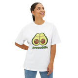 Avocado Cuddle Unisex Oversized Boxy Tee