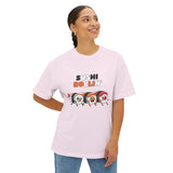 Sushi Rollin' Unisex Oversized Tee
