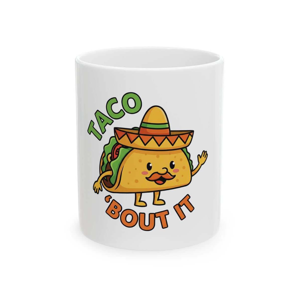 Taco-Themed Ceramic Mug