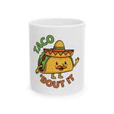Taco-Themed Ceramic Mug