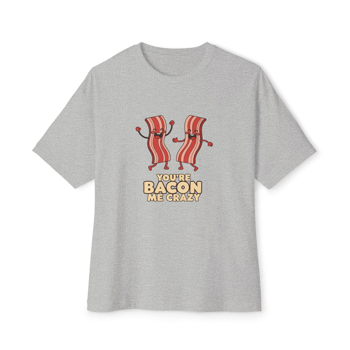 Bacon Lovers Unisex Oversized Boxy Tee