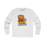 Fries Over Lies Long Sleeve Crew Tee