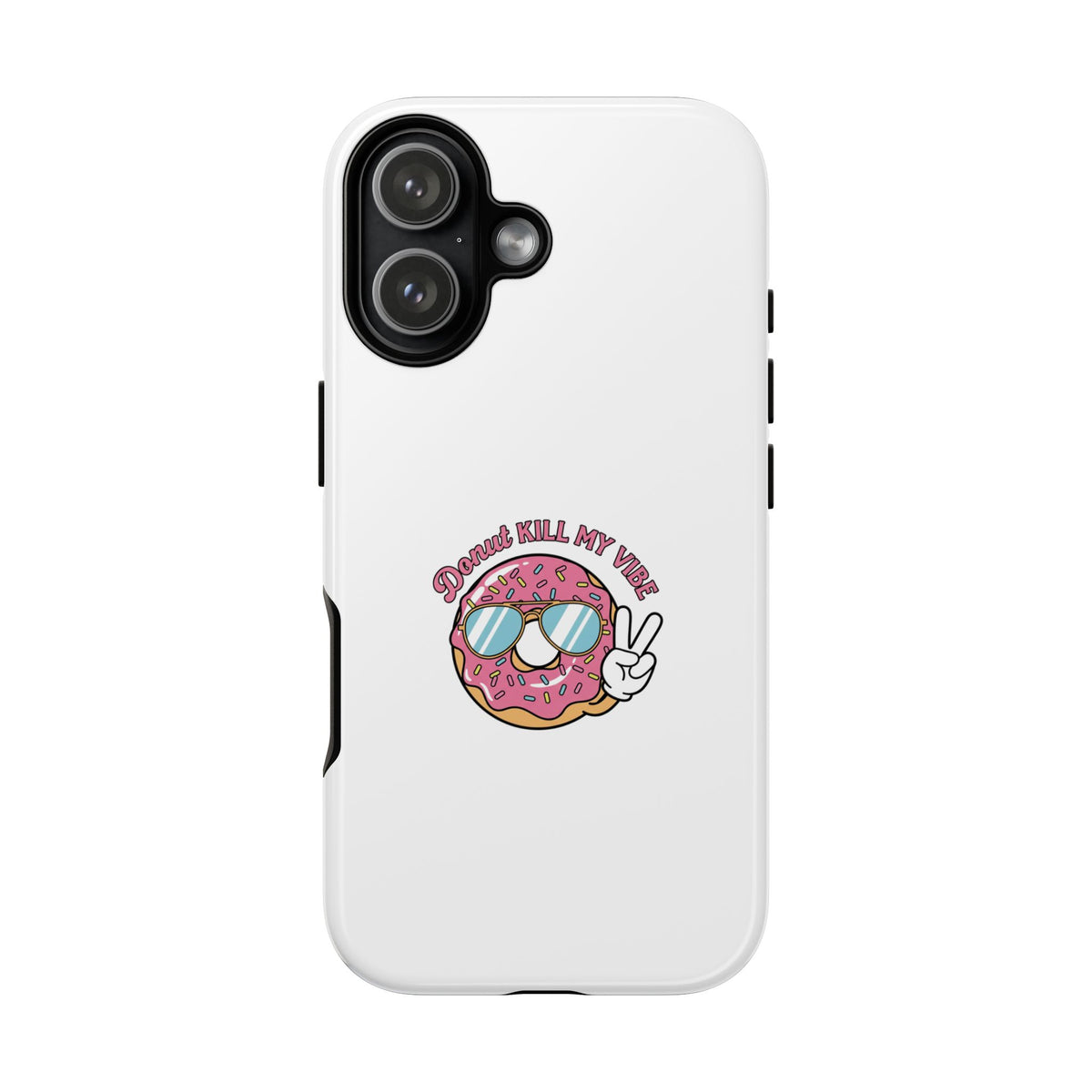 Donut Phone Case with Cool Vibes
