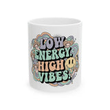 Groovy Vibes Ceramic Mug