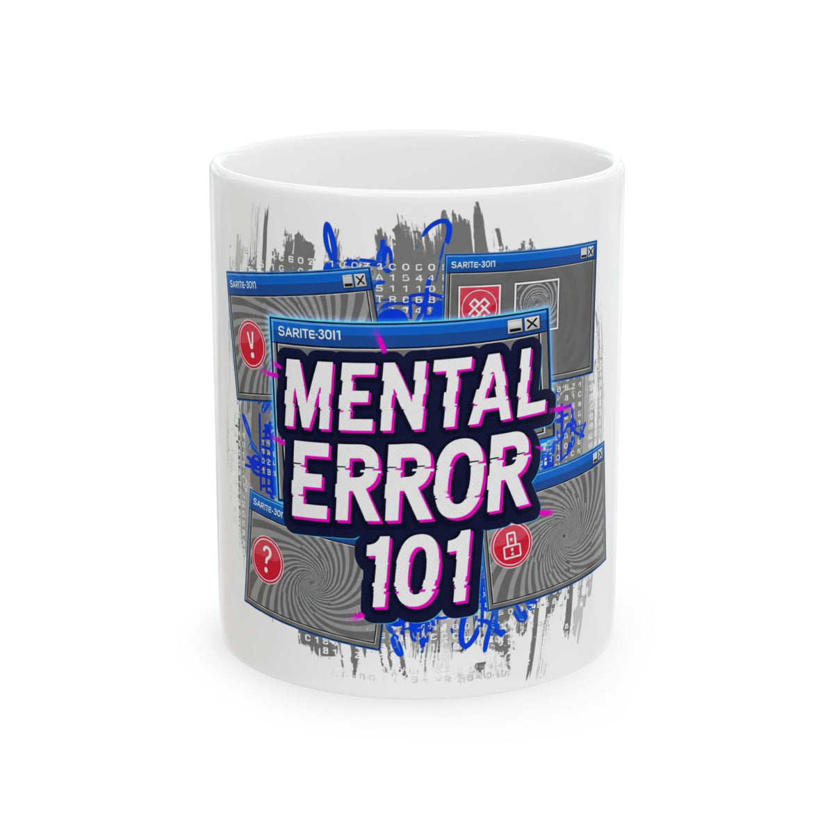 Mental Error 101 Ceramic Mug
