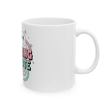 Cute Ghost Spiral Ceramic Mug