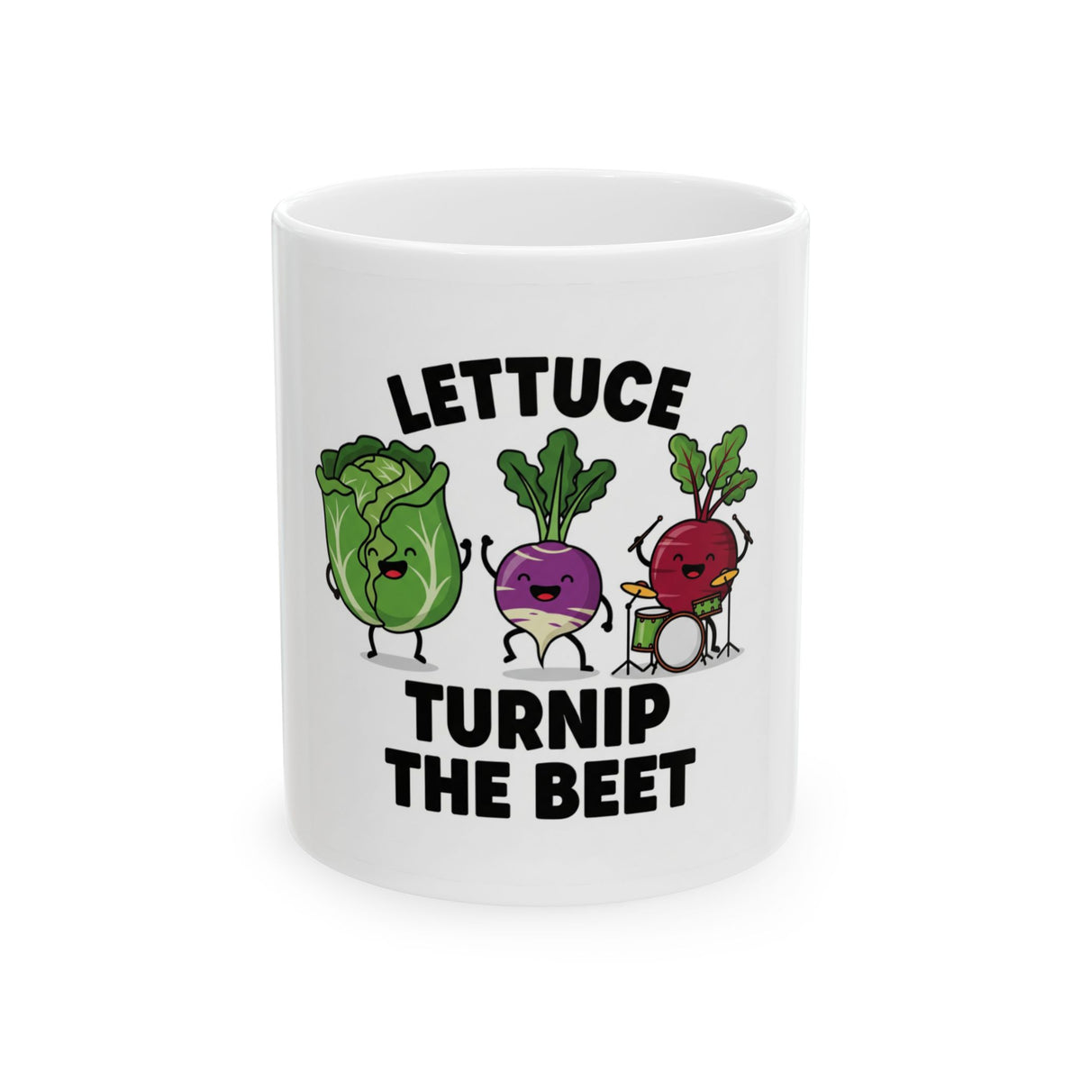Fun Veggie Ceramic Mug