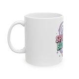 Cute Ghost Spiral Ceramic Mug