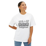CTRL ALT DEL Delighted Boxy Tee