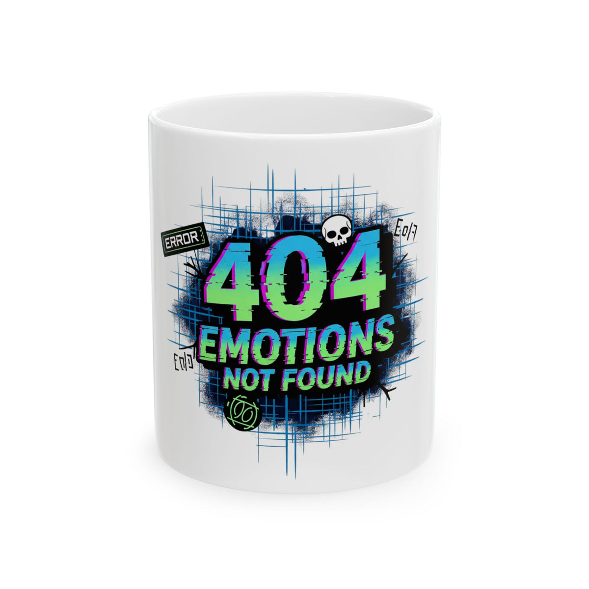 404 Emotions Not Found Ceramic Mug