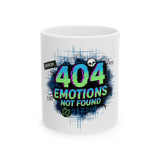 404 Emotions Not Found Ceramic Mug
