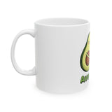 Cute Avocado Avocuddle Ceramic Mug