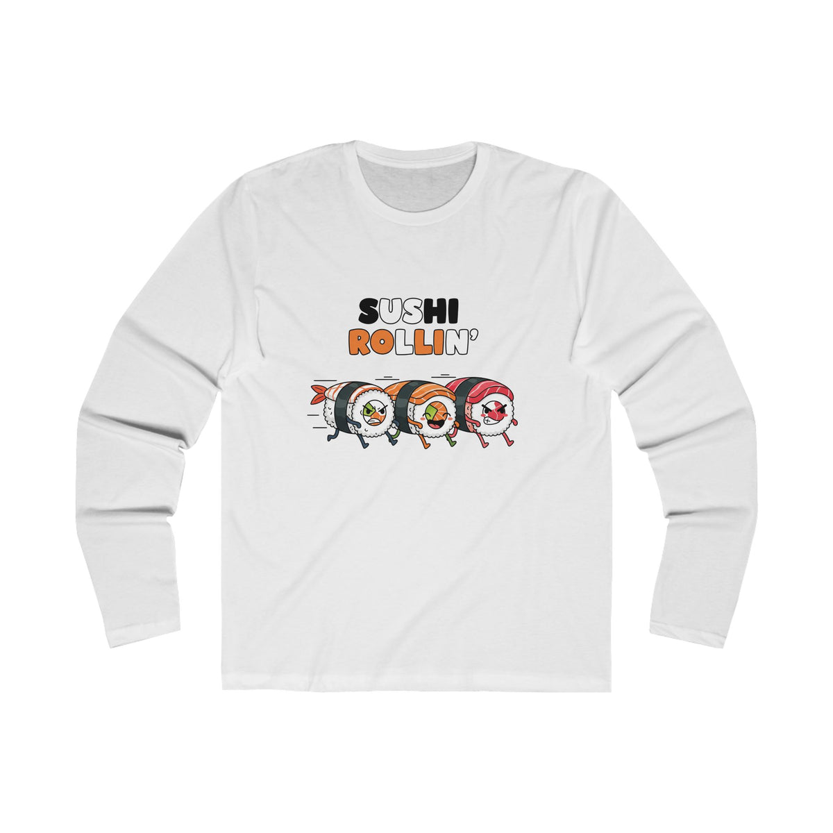 Sushi Rollin' Men's Long Sleeve Tee