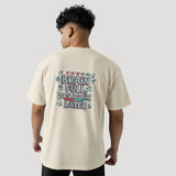 Unisex Oversized Boxy Tee - "Brain Full, Try Again Later"