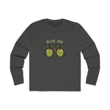 Cute Olive You Long Sleeve Crew Tee