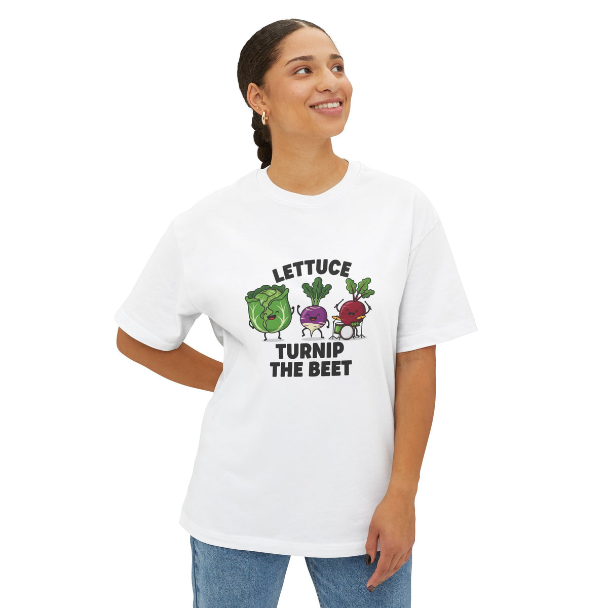 Playful Veggie Graphic Tee
