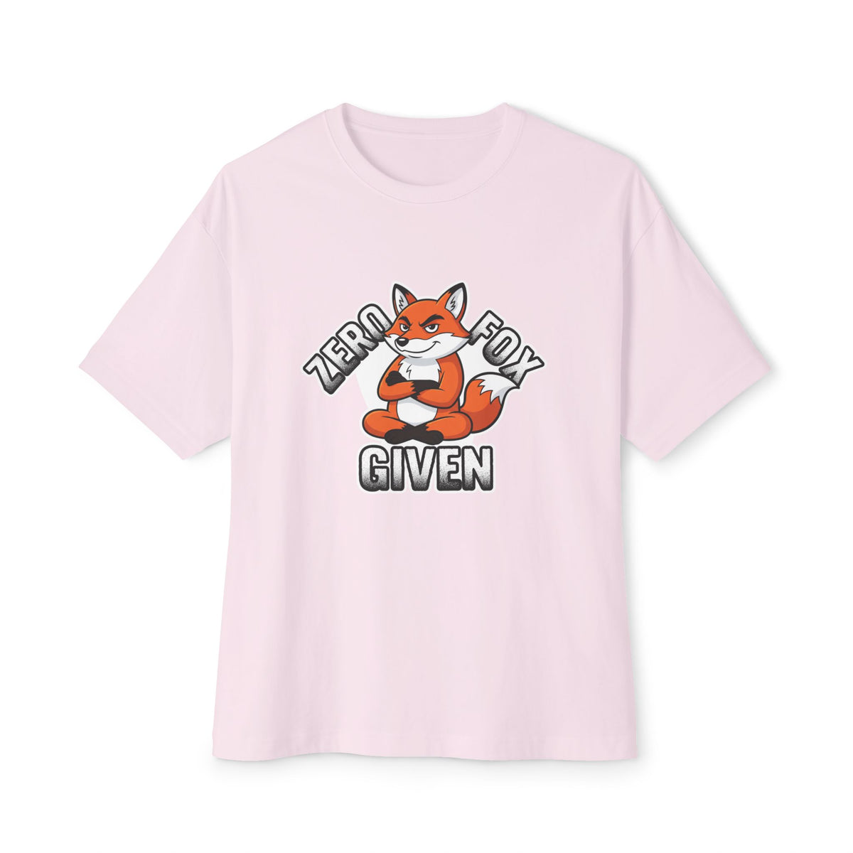 Zero Fox Given Unisex Oversized Tee