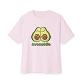 Avocado Cuddle Unisex Oversized Boxy Tee