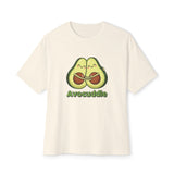 Avocado Cuddle Unisex Oversized Boxy Tee