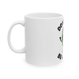 Whimsical Leafy Ceramic Mug