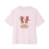 Bacon Lovers Unisex Oversized Boxy Tee