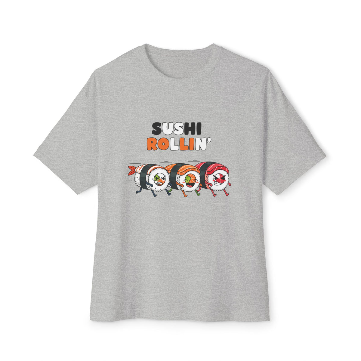 Sushi Rollin' Unisex Oversized Tee