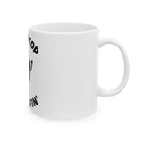 Whimsical Leafy Ceramic Mug