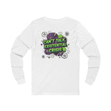 Unisex Long Sleeve Tee - "Can't Talk, Existential Crisis"