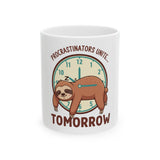 Sloth Procrastination Mug